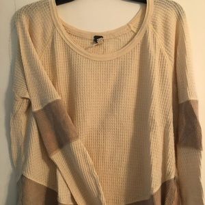 Free People - We The Free Oatmeal Henley